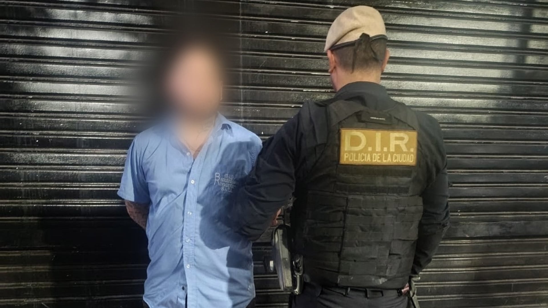 Luego de la pelea, el chofer fue detenido por la Policía de la Ciudad