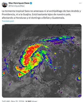 Max Henríquez explicando por qué