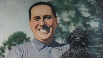 El ex presidente junto a