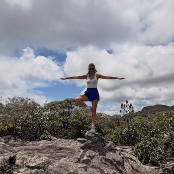 La actriz compartió imágenes en