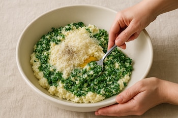 La receta de malfatti sin