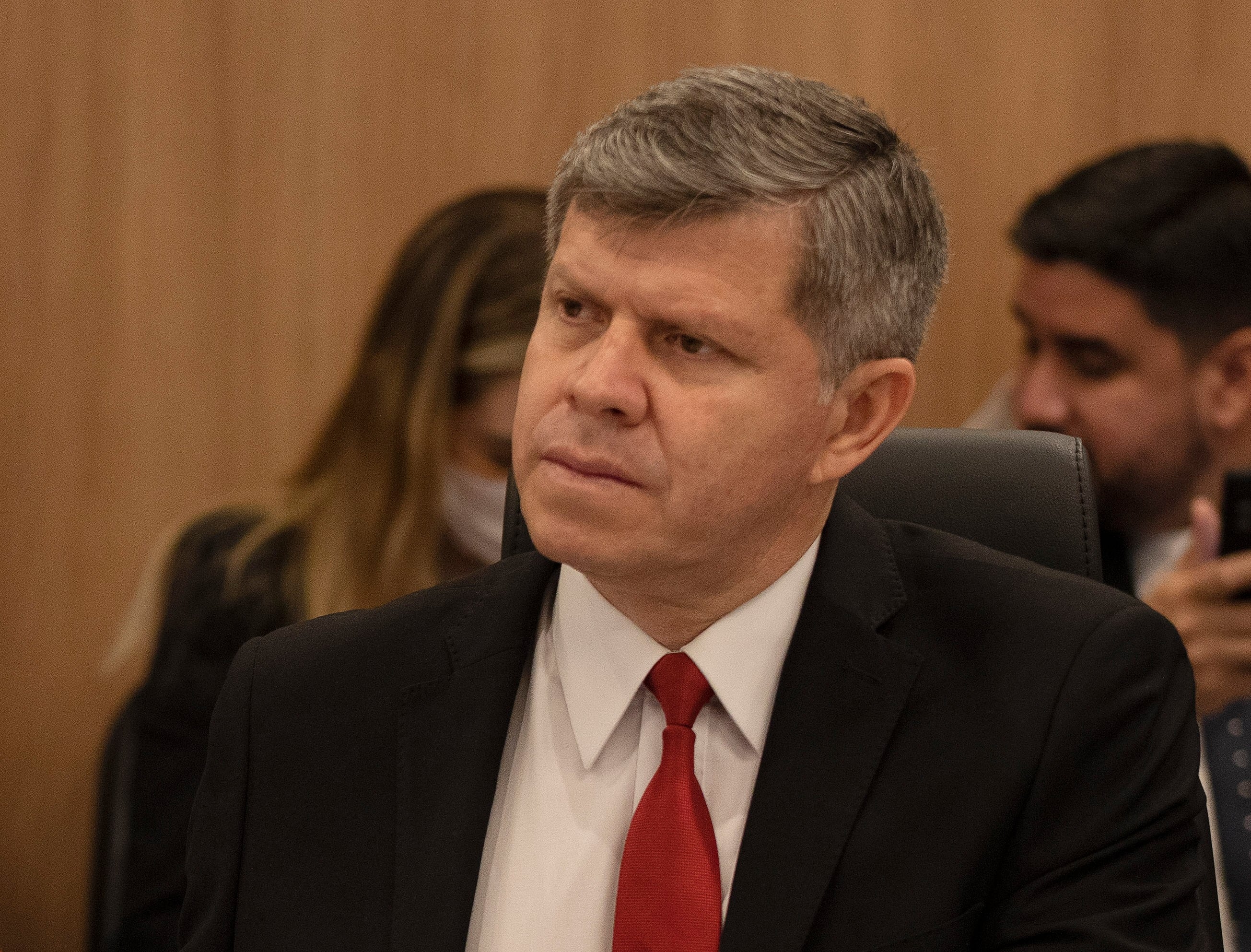 El presidente de Paraguay, Santiago Peña, designó este lunes a Carlos Benítez como viceministro de Seguridad Interna en reemplazo de Oscar Pereira (EFE)