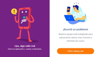 Caída de Yape y app BCP hoy 19 de agosto: Usuarios reportan fallas para ingresar