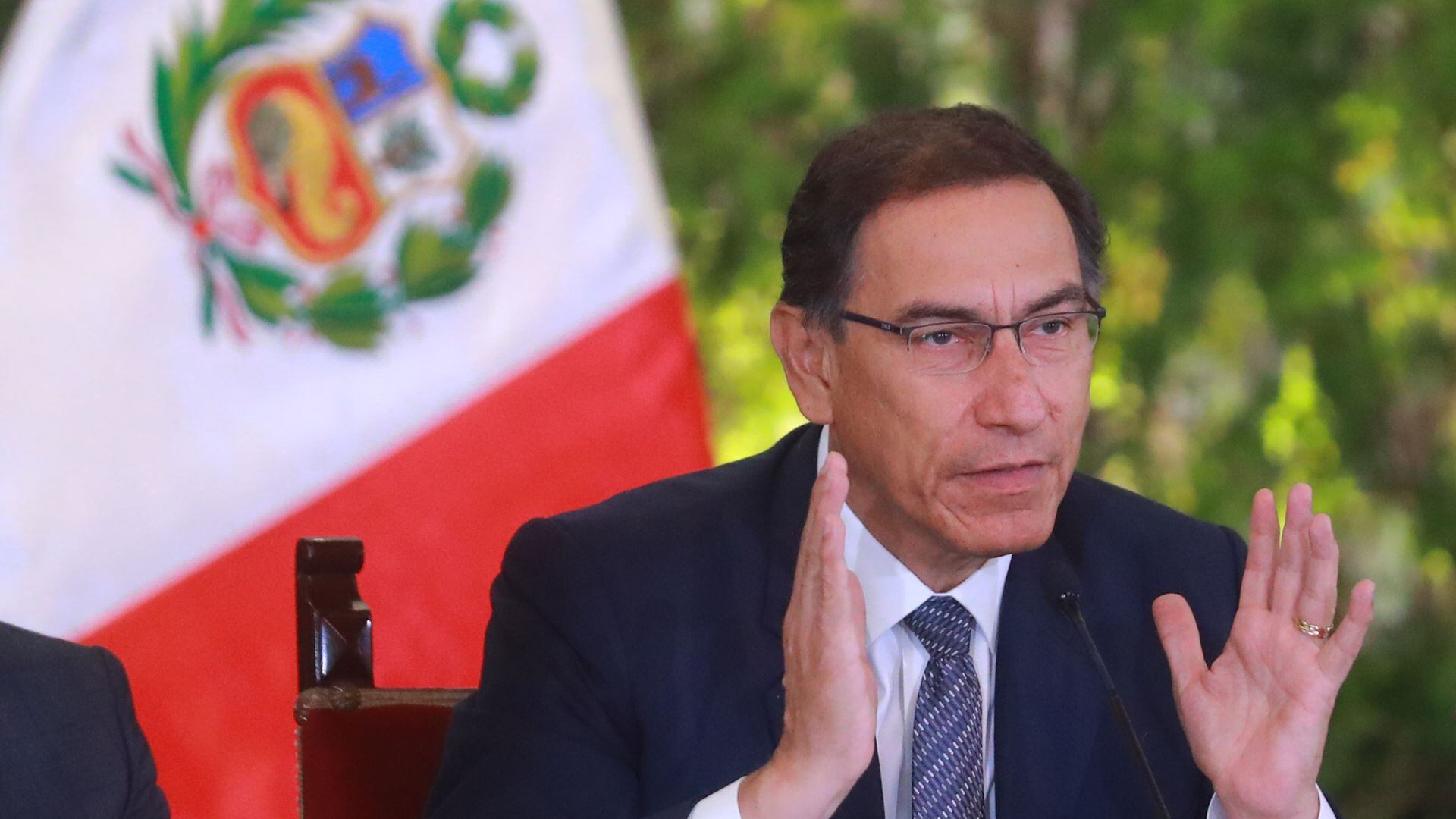 Martín Vizcarra no puede postular a ningún cargo público por la inhabilitación en su contra. (Fuente: Presidencia del Perú)