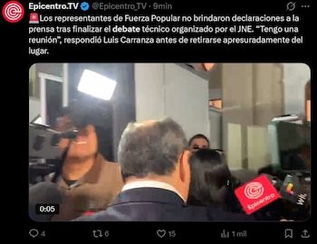Memes invaden X tras enfrentamiento entre Rosangella Barbarán y Ernesto Zunini. Captura: x.