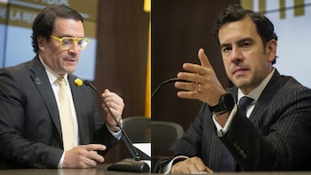 Iván Cancino, ministro de Justicia, reaccionó en pleno Congreso a la salida de Rodrigo Lara del Gobierno: “Lo considero un hermano de vida”