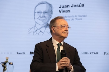 24/09/2026 El presidente de Ceuta, Juan Jesús Vivas, durante un diálogo en el 'Forbes Económic Summit', a 24 de septiembre de 2026, en Madrid (España). Este foro reúne a destacados líderes empresariales, institucionales y académicos bajo el lema 'España, a la altura de su futuro' con el objetivo de debatir y diseñar las grandes palancas de competitividad del país ante los retos globales actuales.
POLITICA
Jesús Hellín - Europa Press