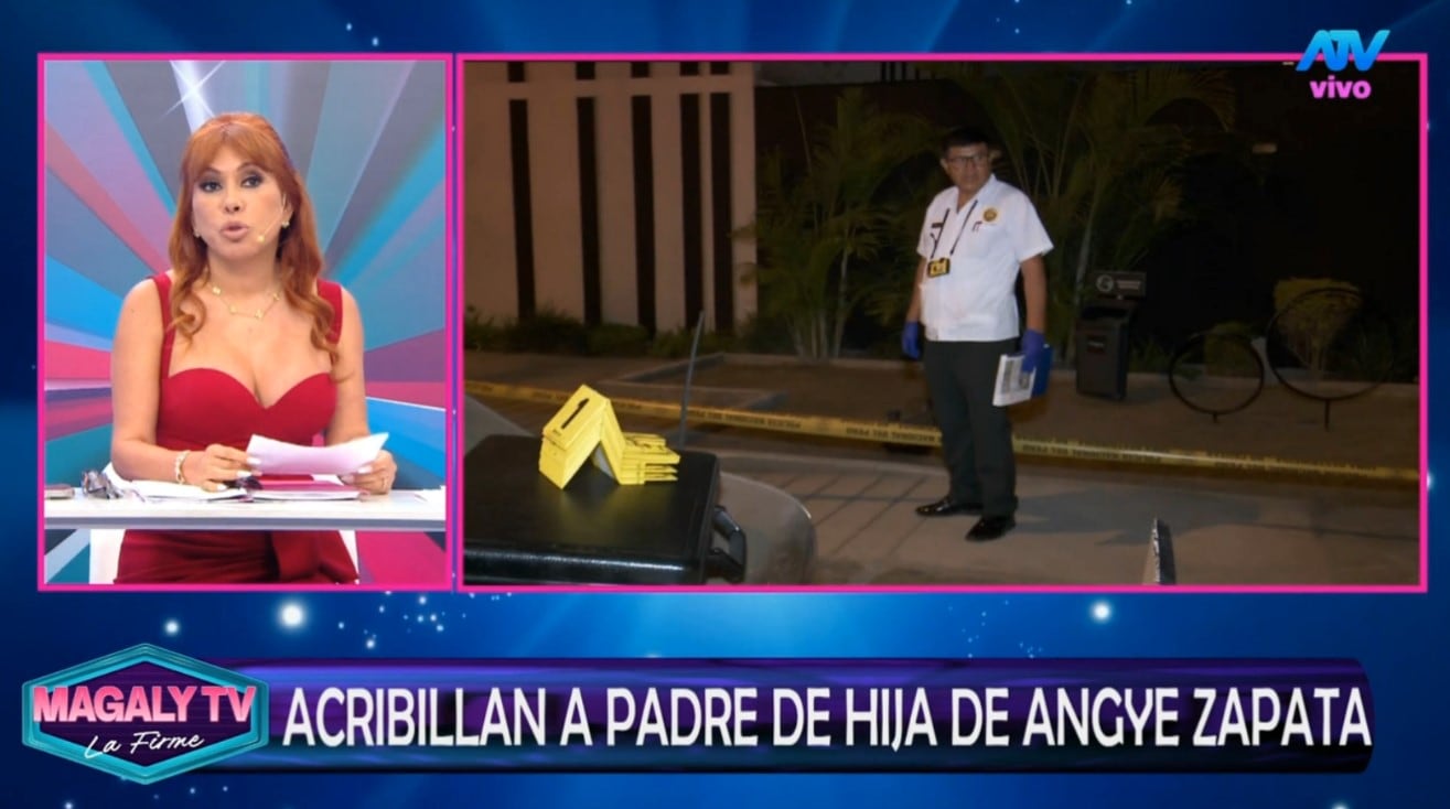Crimen en Lima: matan a balazos a Jean Paul Guerrero, expareja de Angie Zapata. Captura: Magaly TV La Firme.