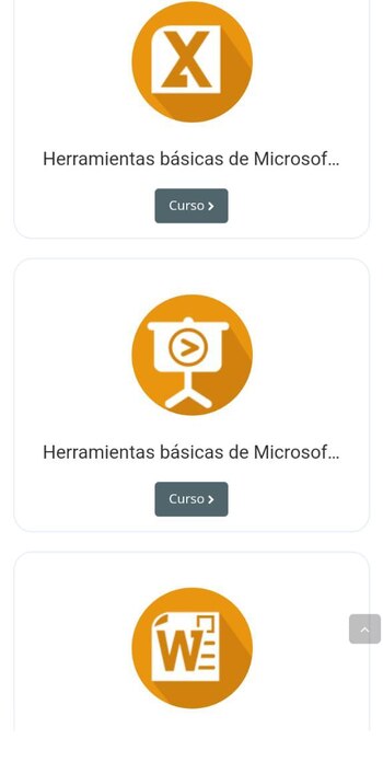 La plataforma cuenta con tres