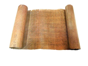 El rollo de papiro como