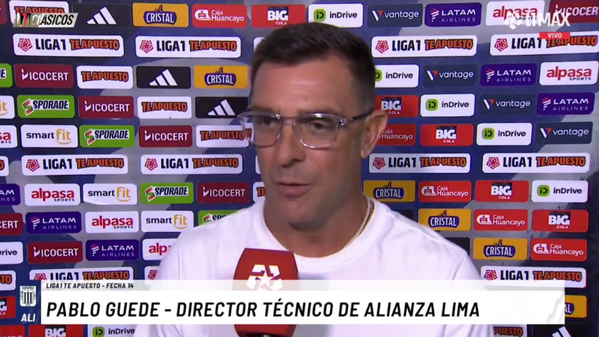 Pablo Guede dejó fuerte mensaje y habló de la reaparición de Paolo Guerrero previo al Alianza Lima vs Sporting Cristal.