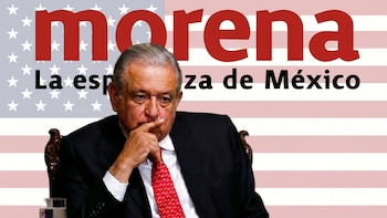 López Obrador acusa debilitamiento de Morena desde EEUU