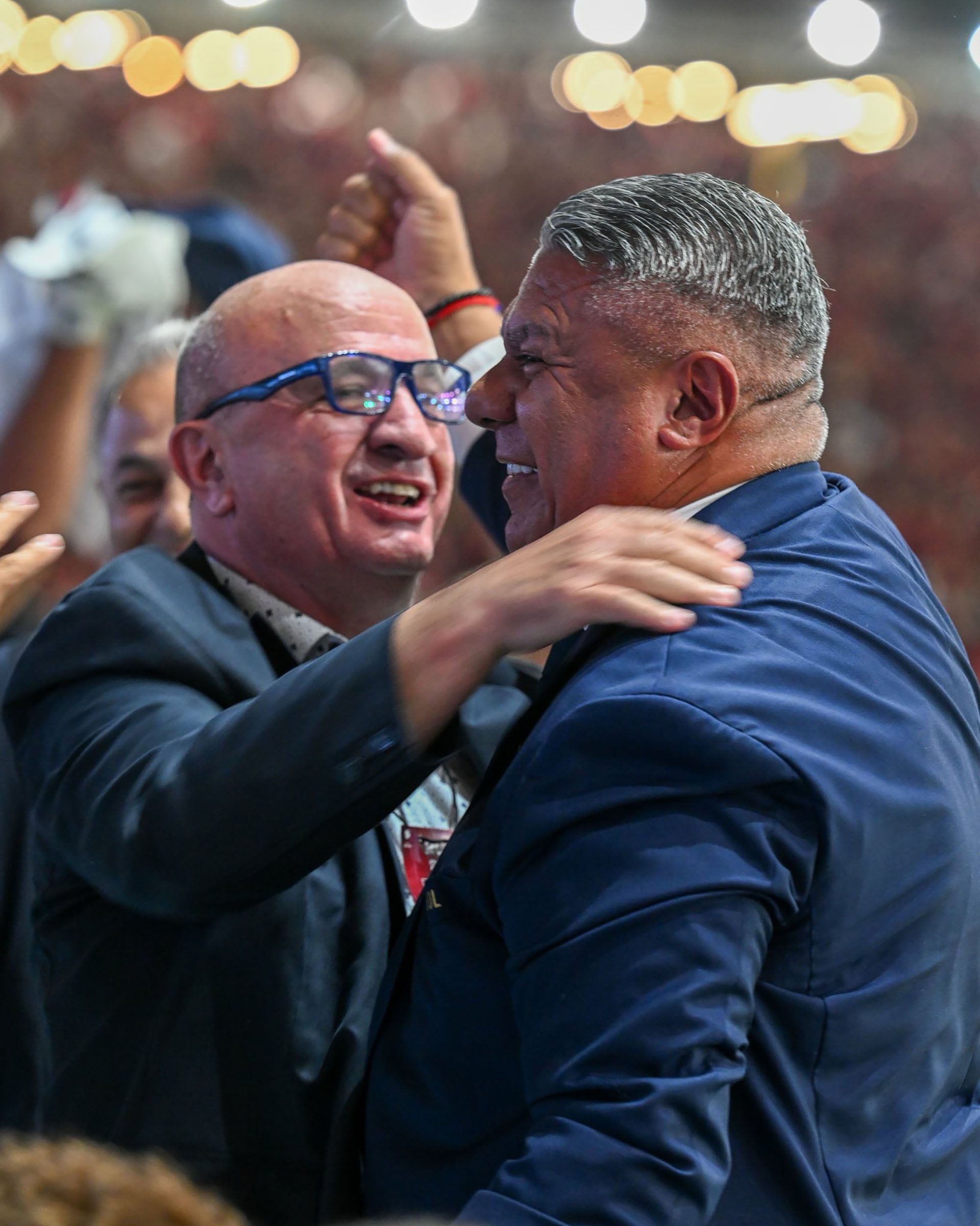 Nicolás Russo defendió el trabajo del Chiqui Tapia al frente de la AFA (@tapiachiqui)