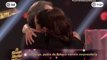 Rebeca Escribens protagonizó emotivo momento