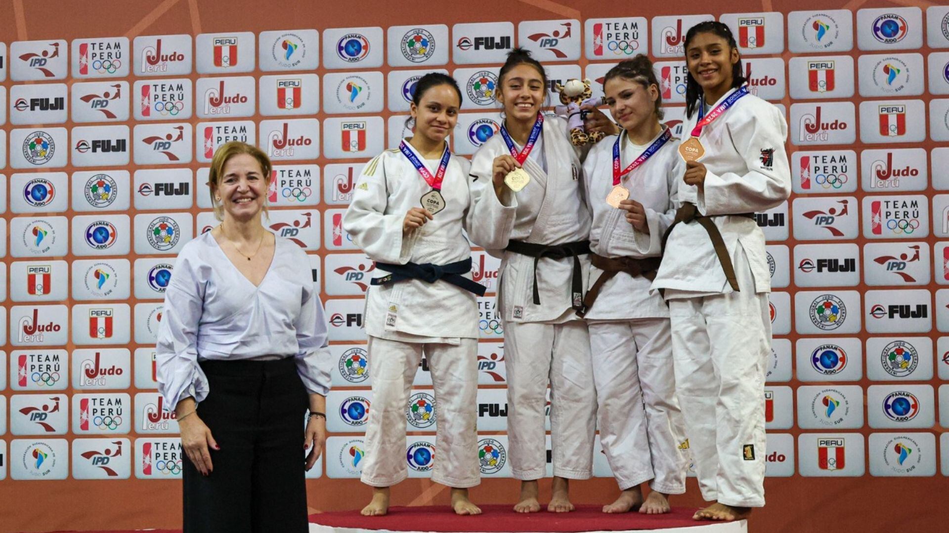Perú se lució en la Copa Panamericana y Sudamericana de Judo. (FPJ)