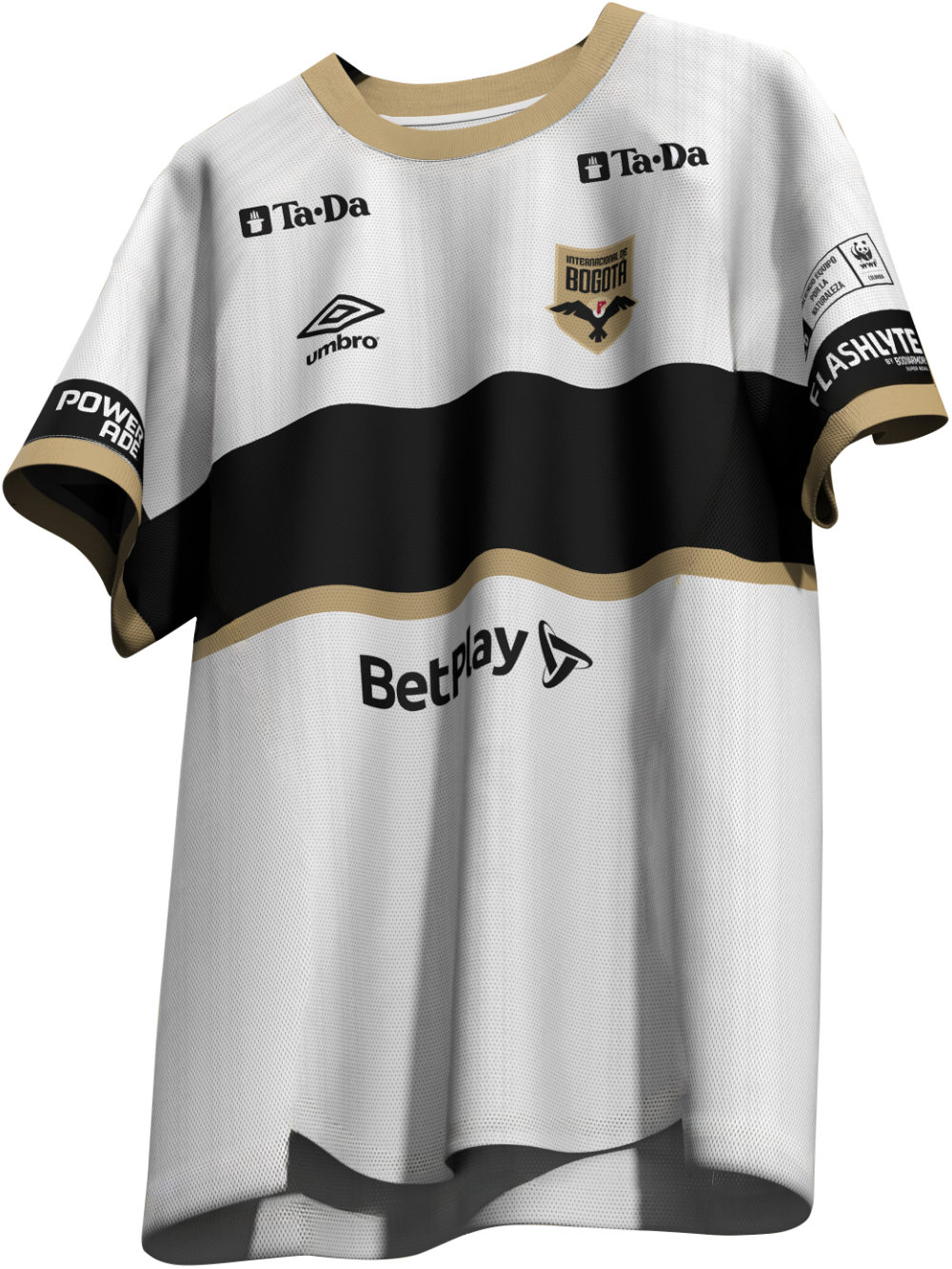 Camiseta de Internacional de Bogotá para el primer semestre de la Liga BetPlay I-2026 - crédito Internacional de Bogotá