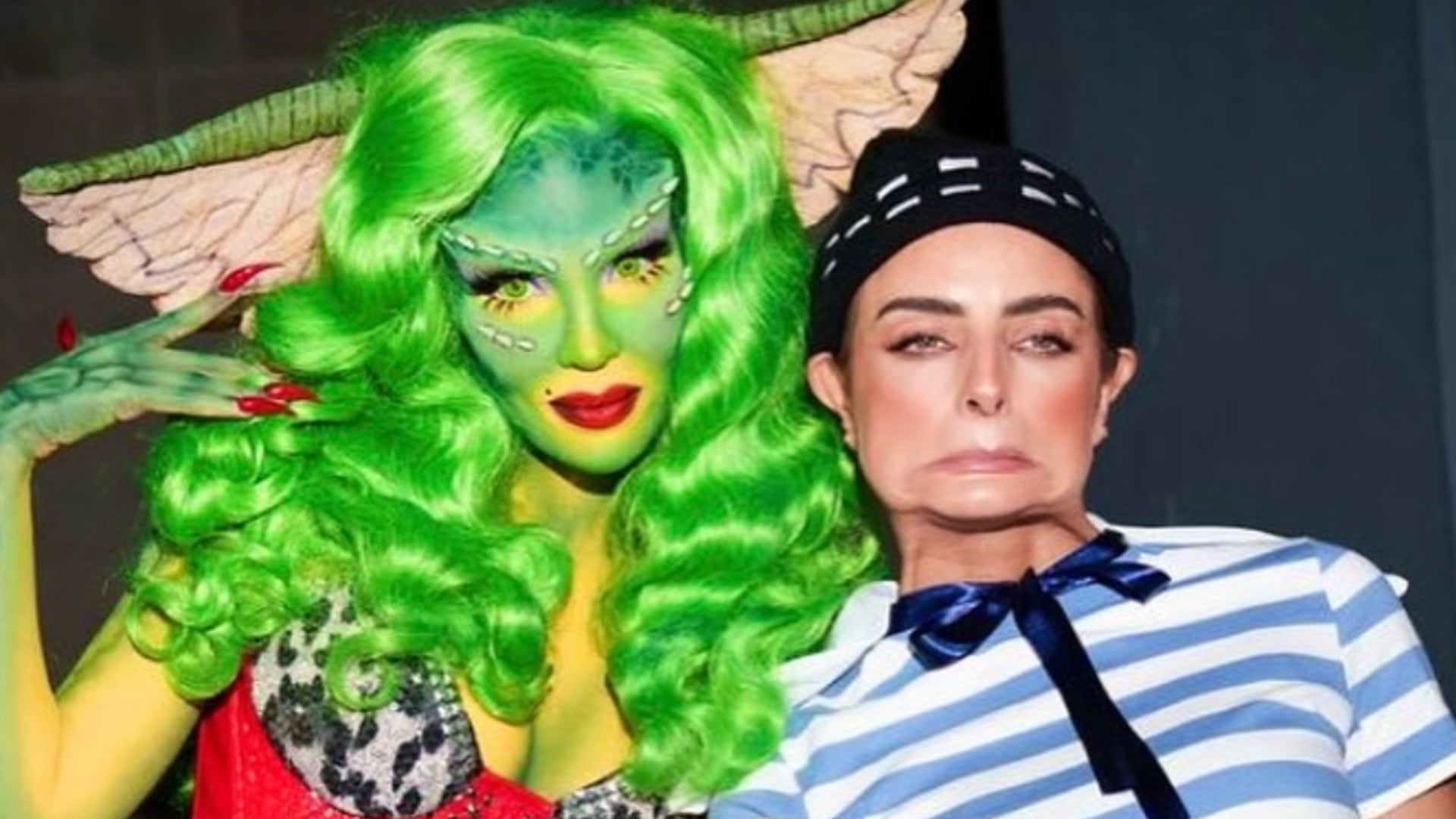 La hija de Eugenio Derbez se disfrazó de uno de los personajes más emblemáticos de su papá.(Instagran: @aislinnderbez)