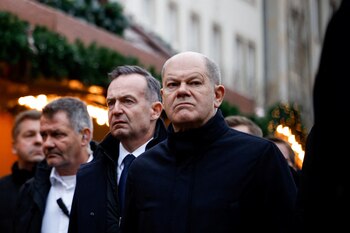 El canciller alemán, Olaf Scholz