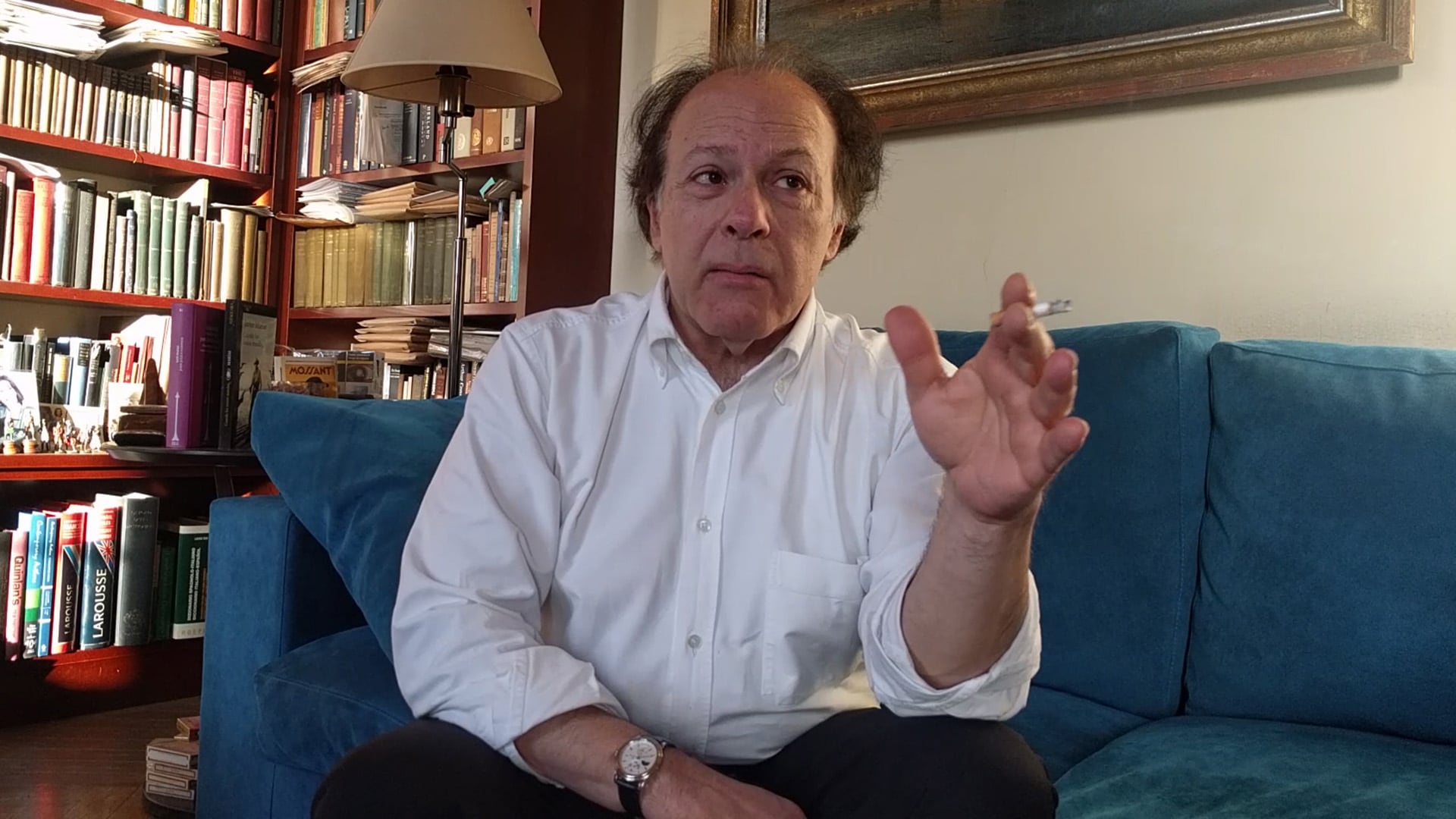Javier Marías empezó a preparar