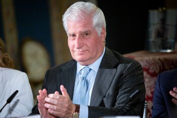 Luis Martinez de Irujo durante