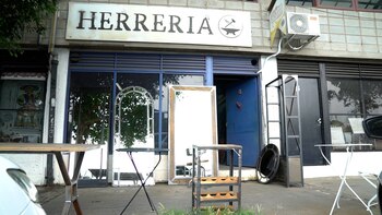 La herrería la heredó de