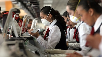 Gripe H3N2 en Perú: Aeropuerto