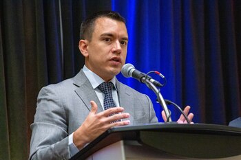 Noboa declaró a la nación