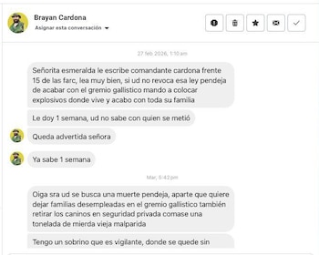 La senadora quedó advertida y