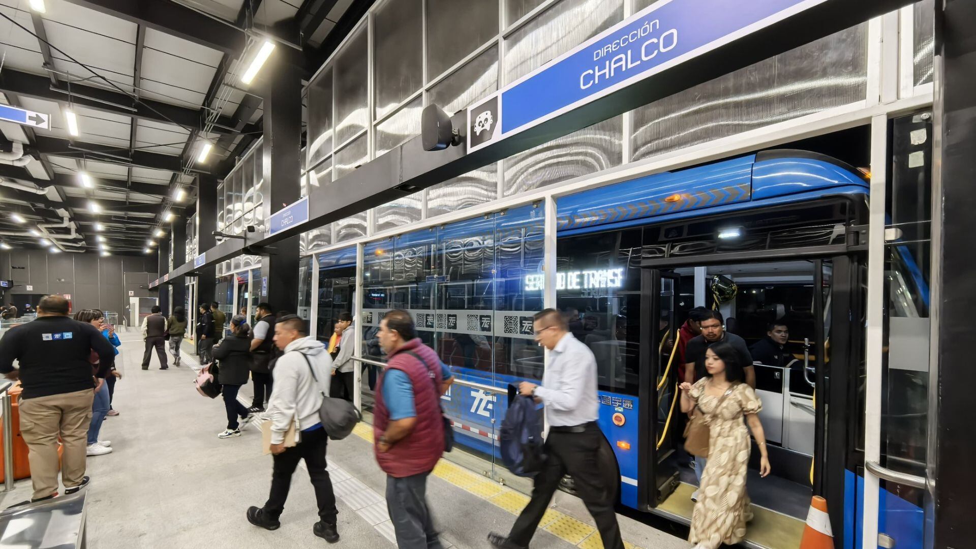 El Trolebús Chalco - Santa Martha inició su servicio y permite transbordar con dirección a Constitución de 1917 (X/ @DirectorSTE)