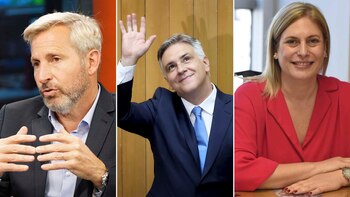Rogelio Frigerio - Martín Llaryora - Gisela Scaglia
