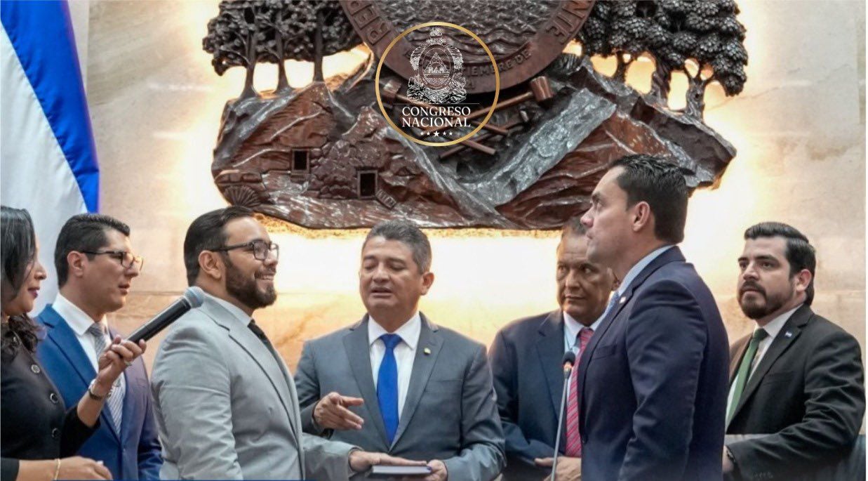 Pablo Hernández asumió como comisionado interino de la Unidad de Financiamiento, Transparencia y Fiscalización. Las nuevas autoridades permanecerán en funciones mientras estén vigentes las licencias aprobadas por el Congreso Nacional. (Foto: Congreso Nacional)