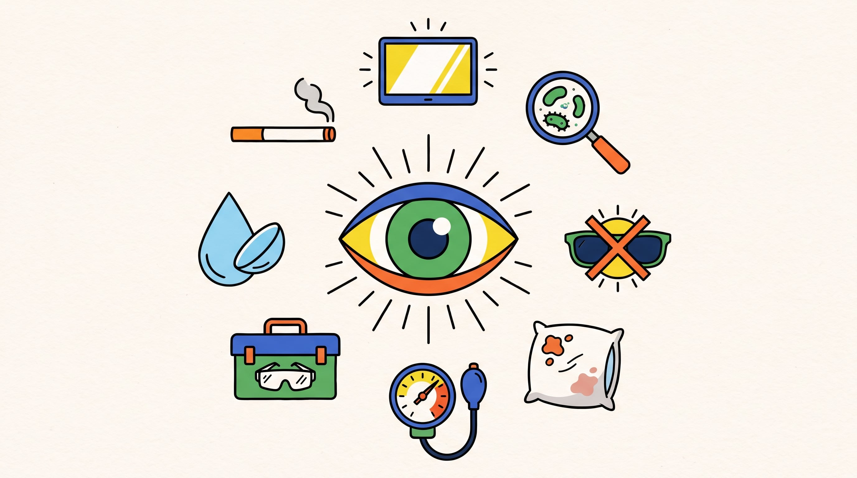 La salud ocular influye en la calidad de vida, el aprendizaje, la productividad y la autonomía en actividades cotidianas (Imagen Ilustrativa Infobae)