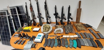 Detenidos familia Michoacana (Foto: Twitter@FiscalEdomex)