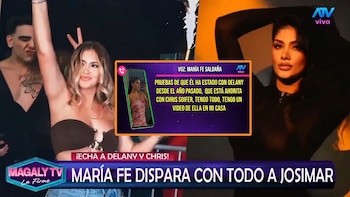 María Fe Saldaña señala a Chris Soifer y Delany López como supuestas parejas de Josimar tras su separación: “Tengo video”