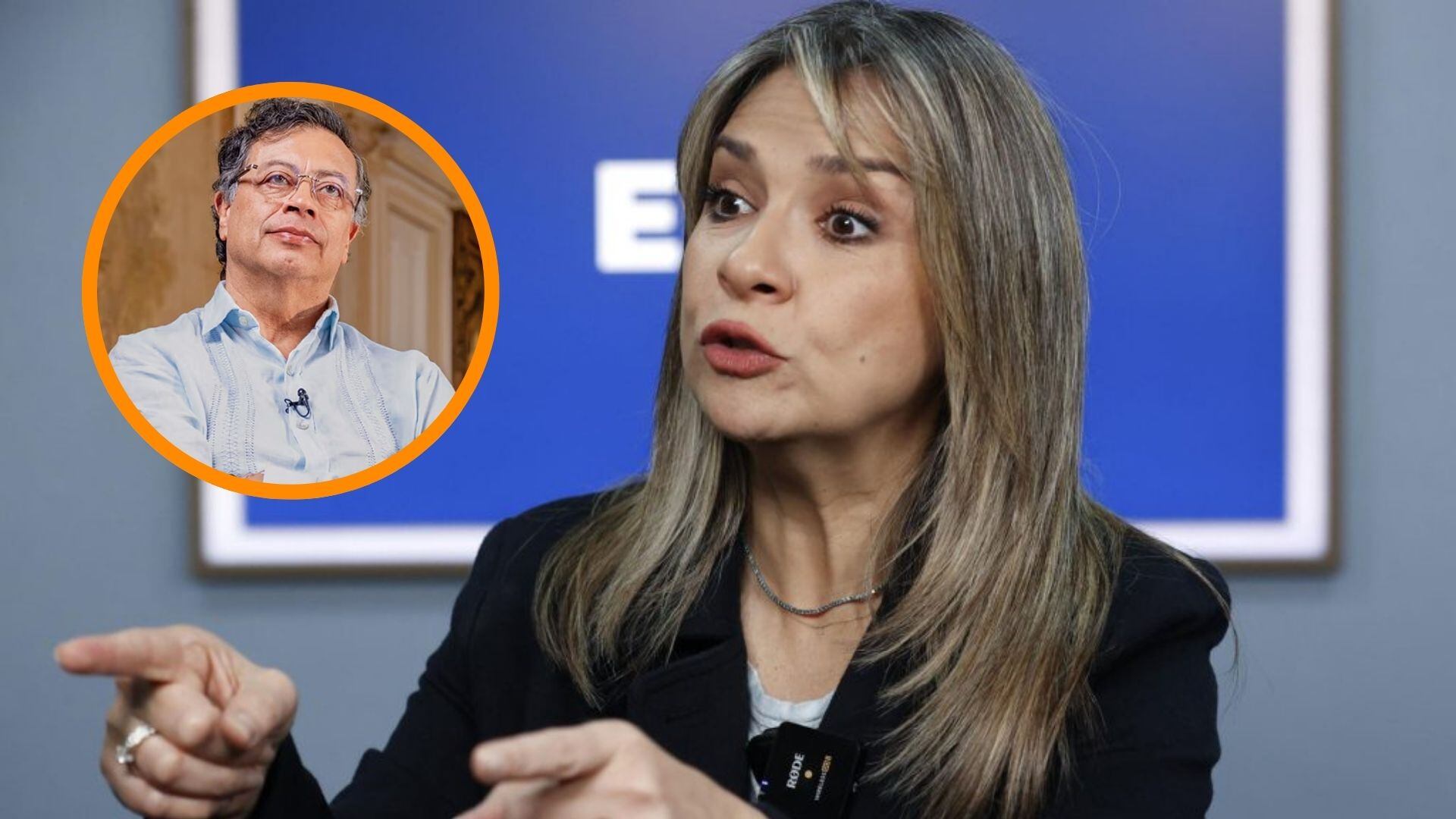 Vicky Dávila se despachó contra Gustavo Petro y señaló que