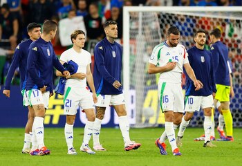 La selección italiana en el
