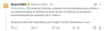La Línea A del Metro