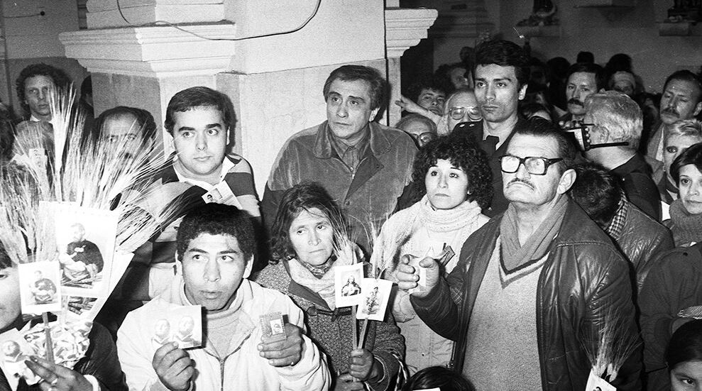 La dirigencia sindical convocó a una marcha que fue masiva y cuestionó abiertamente a la dictadura