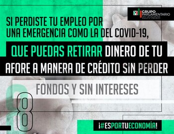 "Es por tu economía", lema