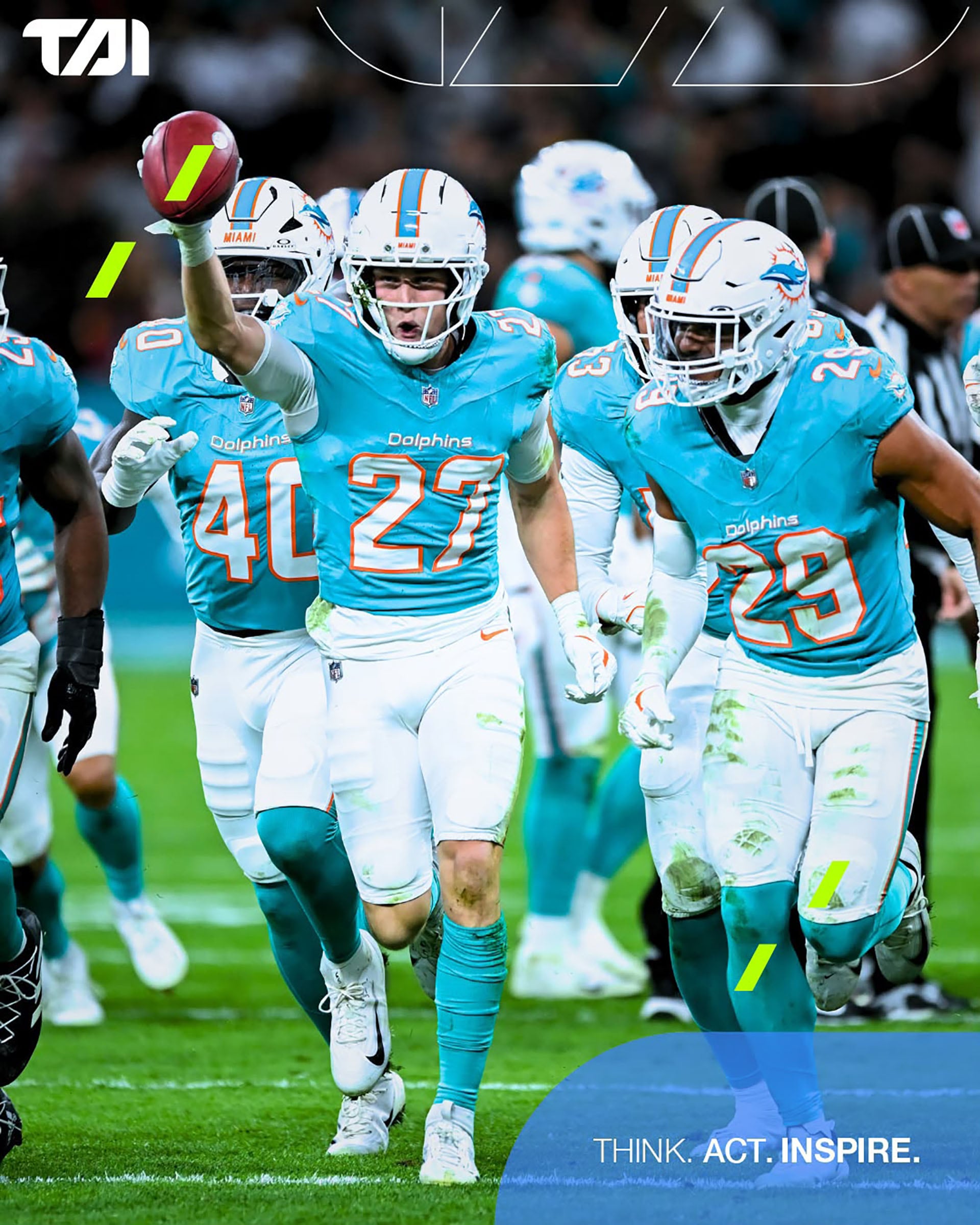 Los Miami Dolphins buscan llegar a los aficionados de todo el mundo