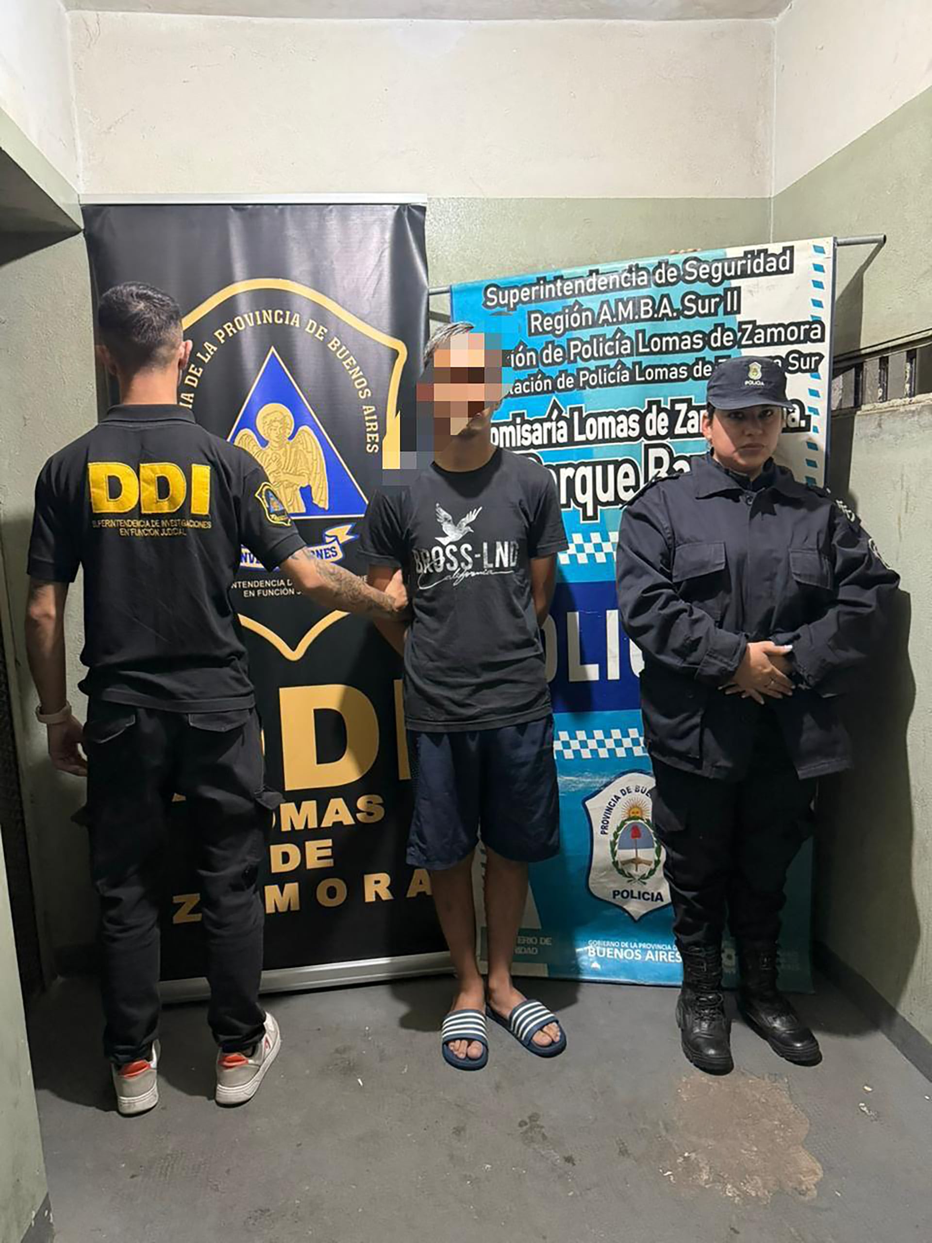 Las detenciones se concretaron ayer en la localidad de Monte Chingolo