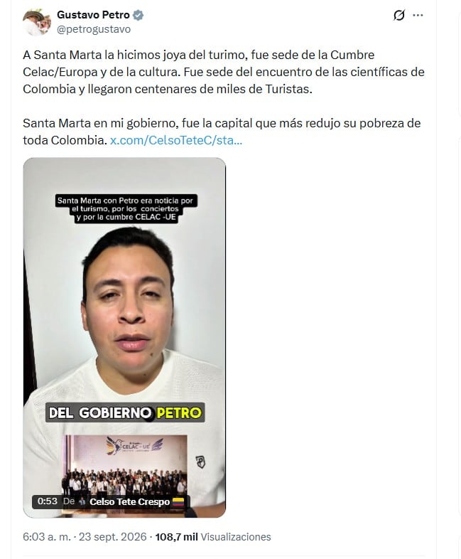 crédito @petrogustavo/X