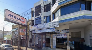 La fachada de la sede que funcionaba en San Justo