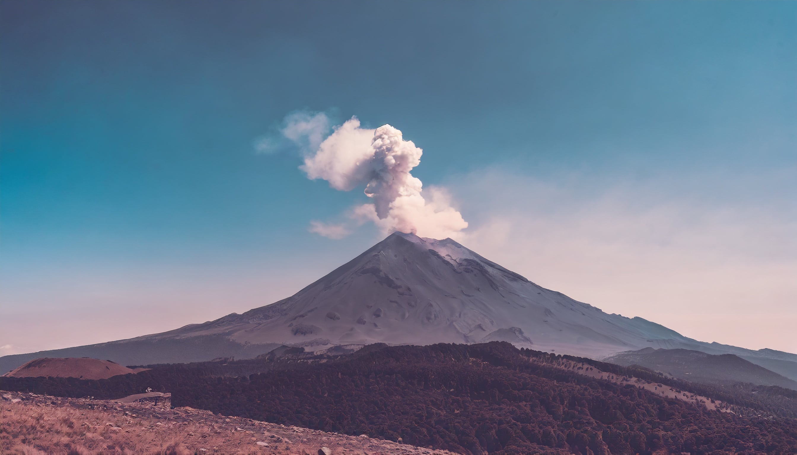 El estudio internacional revela que la lluvia de minerales esenciales provocada por erupciones volcánicas ayudó a la expansión de las ballenas gigantes. (Imagen ilustrativa Infobae)