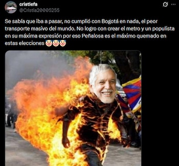 En redes sociales le criticaron