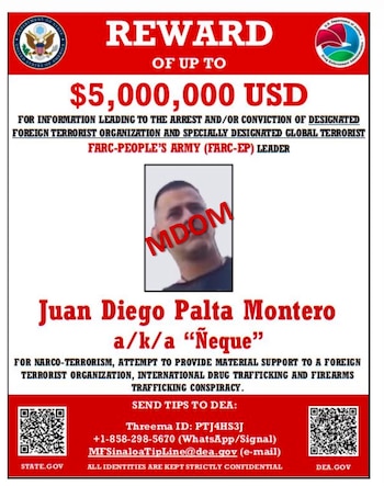 Alias Ñeque - crédito Ministerio de Defensa