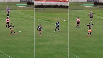 El insólito gol en contra