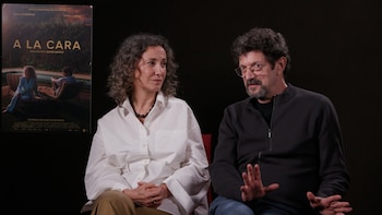 Entrevista con los protagonistas de la película 'A la cara', Sonia Almarcha y Manolo Solo.