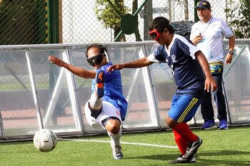 Egresado de la Universidad Nacional representará a Colombia en los Juegos Paralímpicos de París 2024 en el fútbol 5 para ciegos - crédito Universidad nacional de Colombia