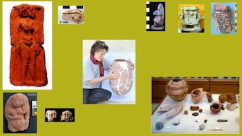 Cerámica -vasijas, herramientas y pequeños